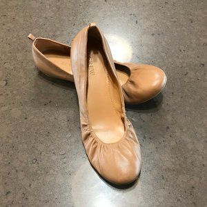 JCrew Factory Leather Ballet Flat